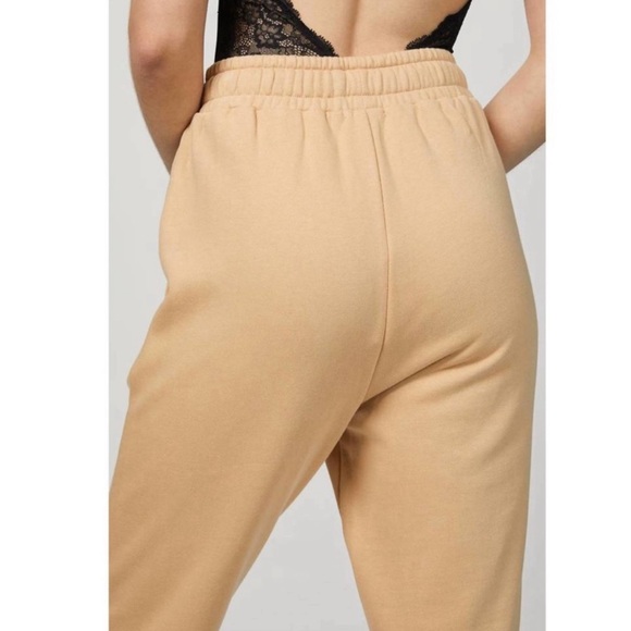 NEW WEWOREWHAT SOLID TAN SWEATPANTS - Picture 12 of 15